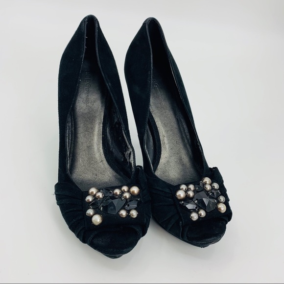 BCBG Peep Toe Pumps - Picture 2 of 8